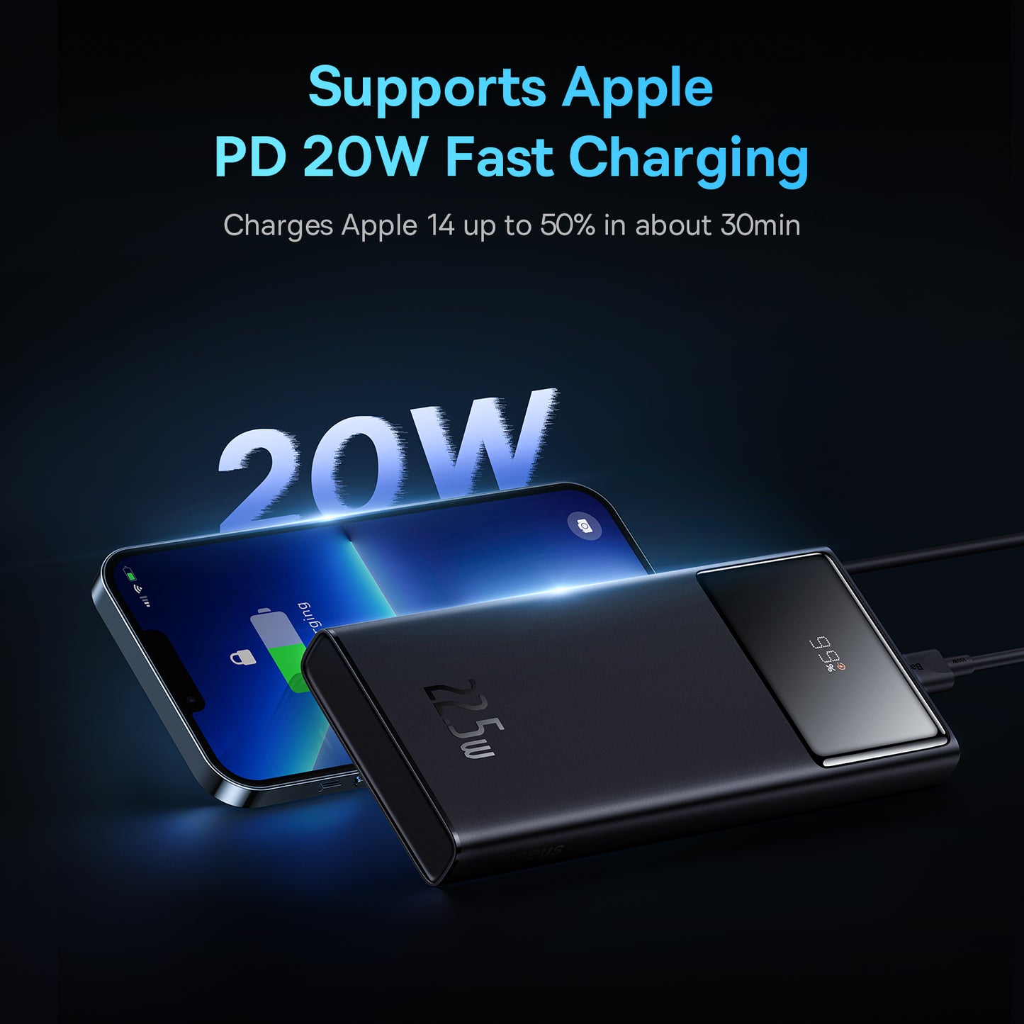 Baseus 10000mAh 22.5W Star-Lord Fast Charge Power Bank (PPXJ100001)