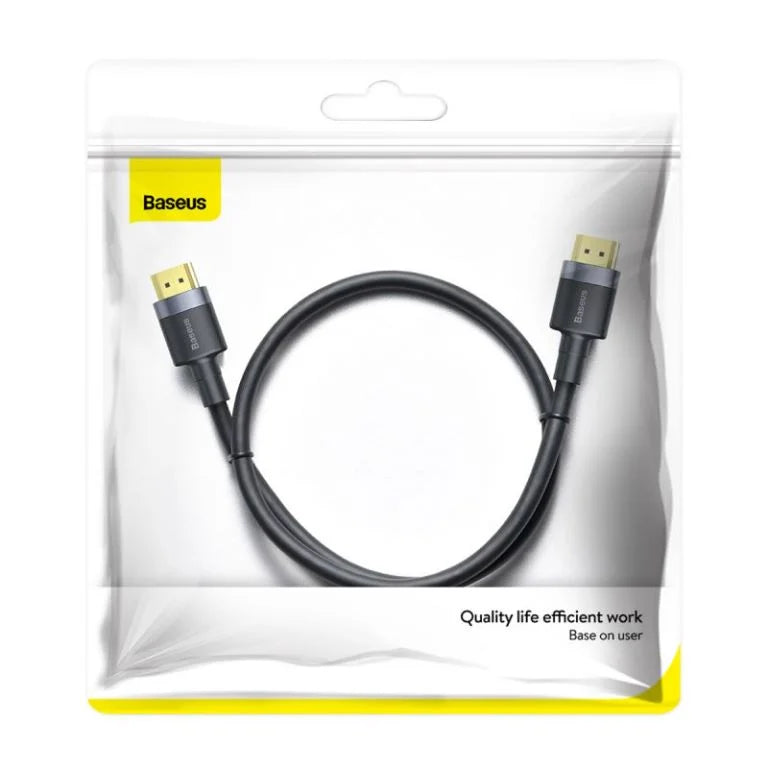 Baseus 1M 4K Cafule HDMI Cable Black – CADKLF-E01
