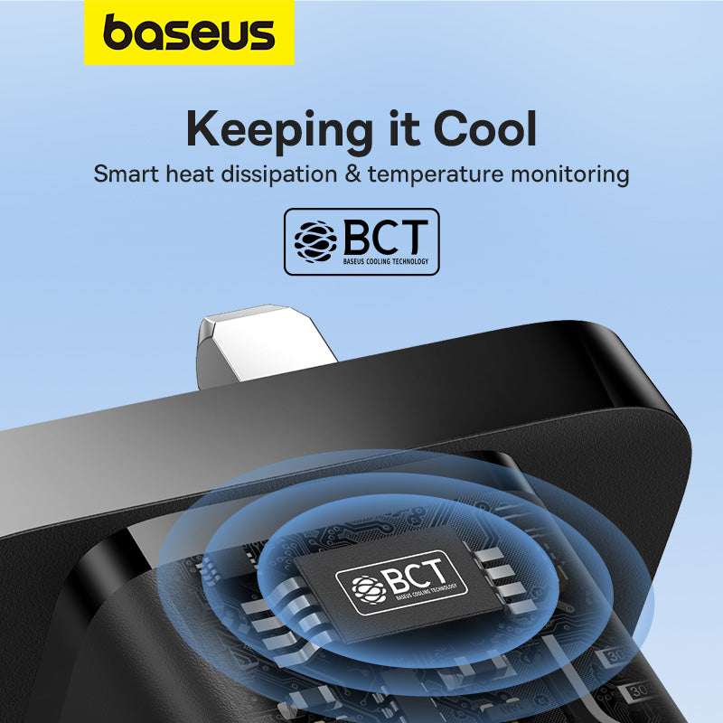 Baseus 20W GaN5 Mini Fast Charger Type-C UK Pin