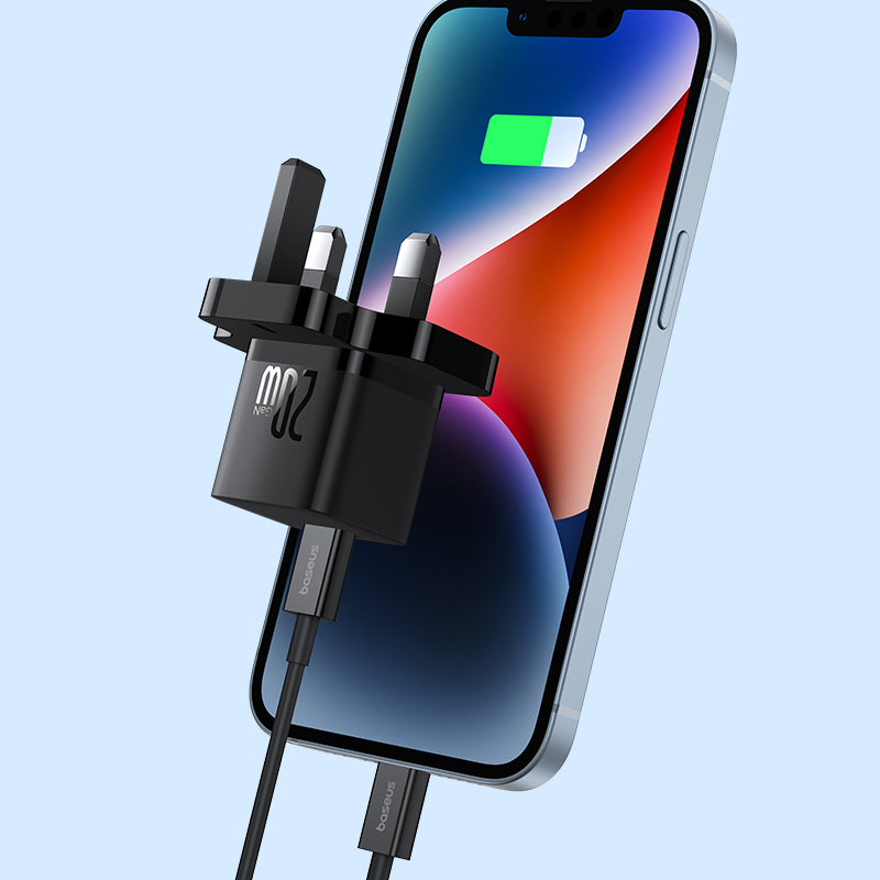 Baseus 20W GaN5 Mini Fast Charger Type-C UK Pin