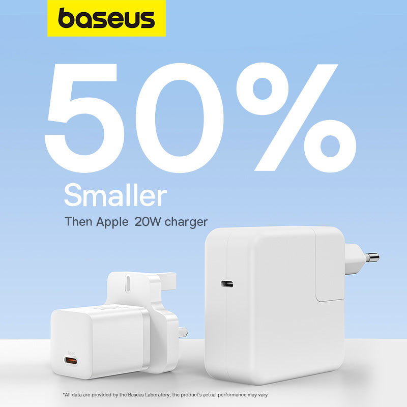 Baseus 20W GaN5 Mini Fast Charger Type-C UK Pin