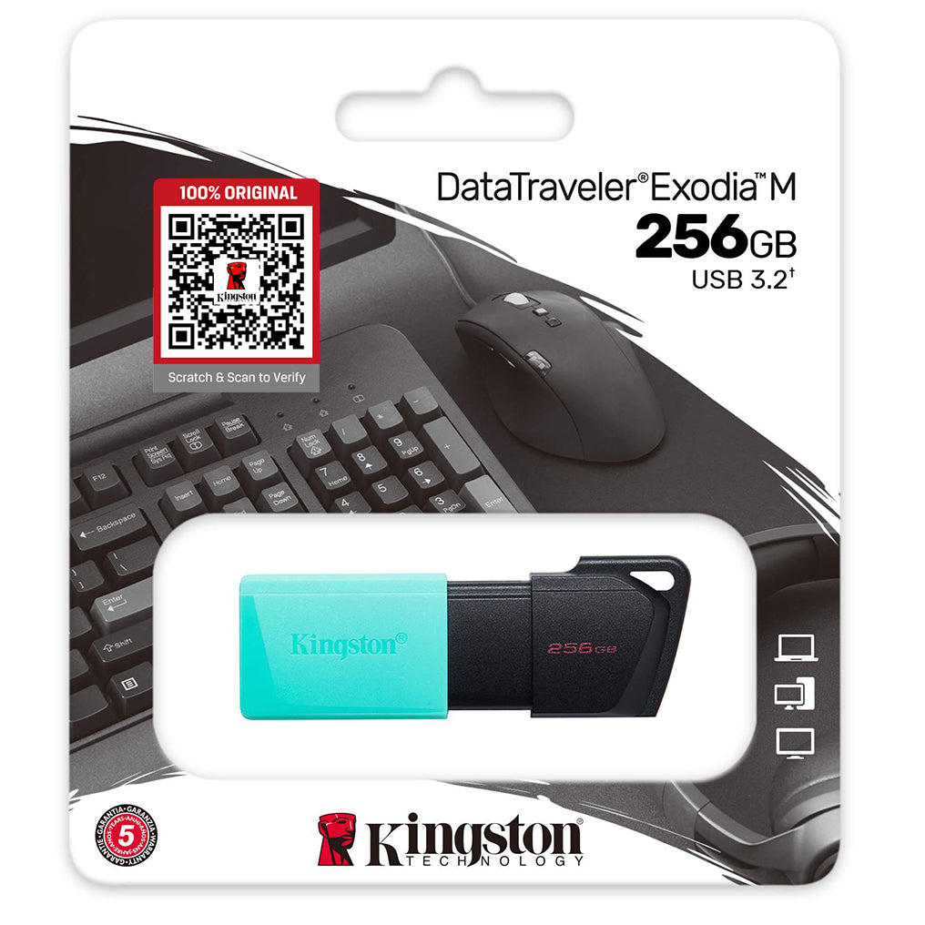 Kingston DataTraveler Exodia M USB 3.2 Flash Drive | DTXM