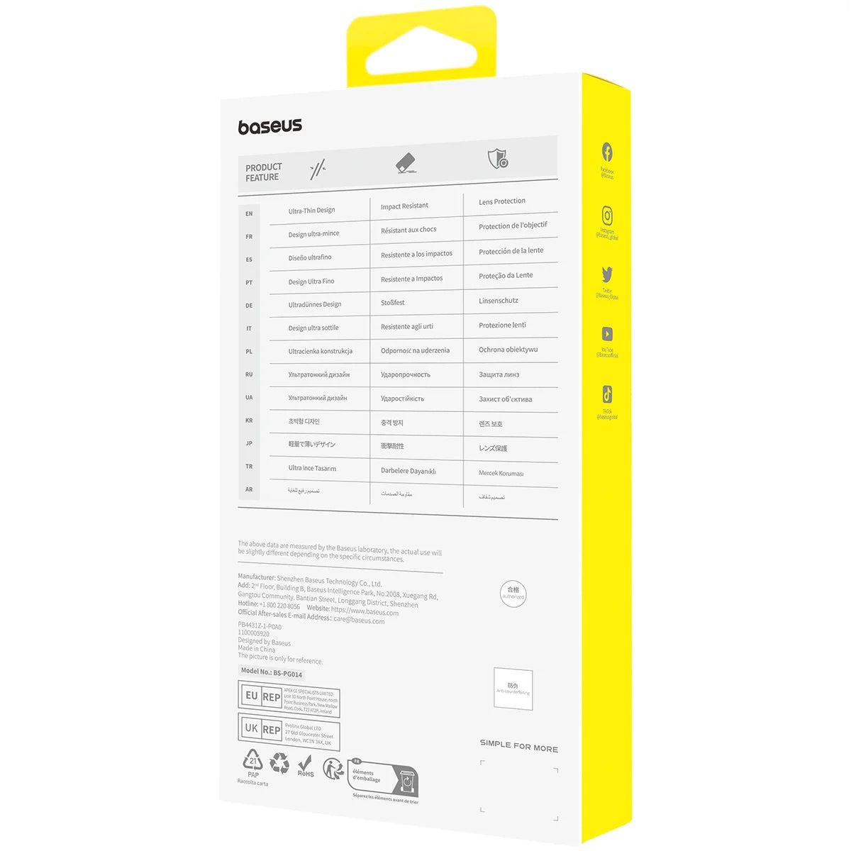 Baseus Lucent Series-iPhone 15 Pro-Clear Transparent, Ultra Thin Design Protective Case?- P60157204203-01