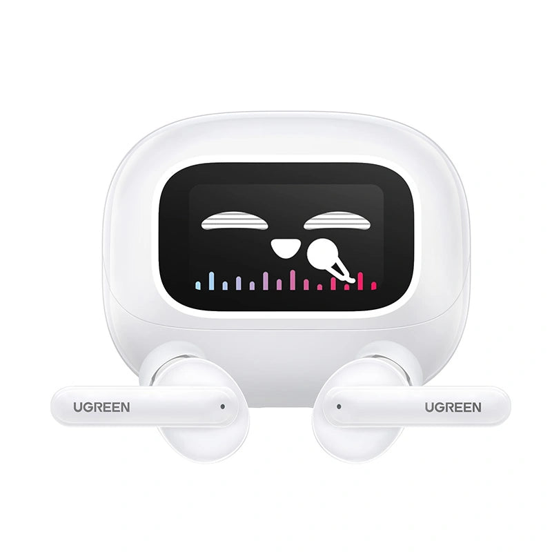 UGREEN Hybrid ANC Smart Touch Display Control Magic Wireless Echo Earbuds – WS211 – 55137