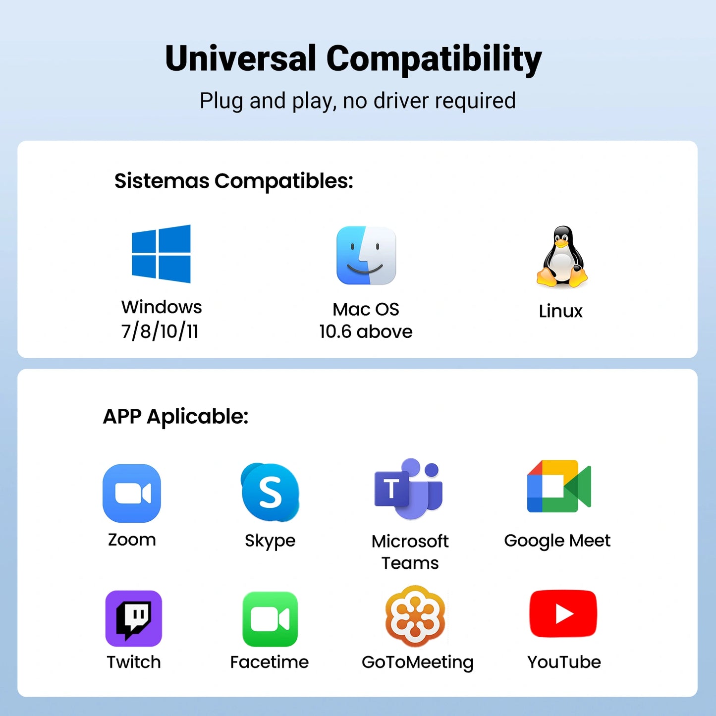 UGREEN USB Full HD Webcam – CM678 - 75326