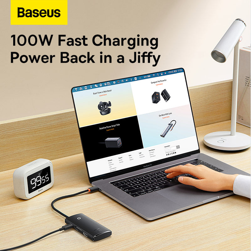 Baseus 6 in 1 Lite Air Joy Type-C HUB Docking Station
