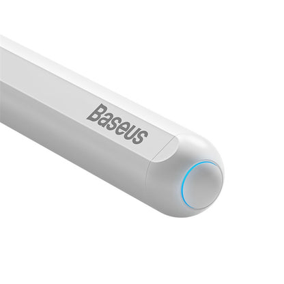 Baseus Smooth Writing 2 Series Wireless Charging Stylus, White (Active Wireless Version with active pen tip)