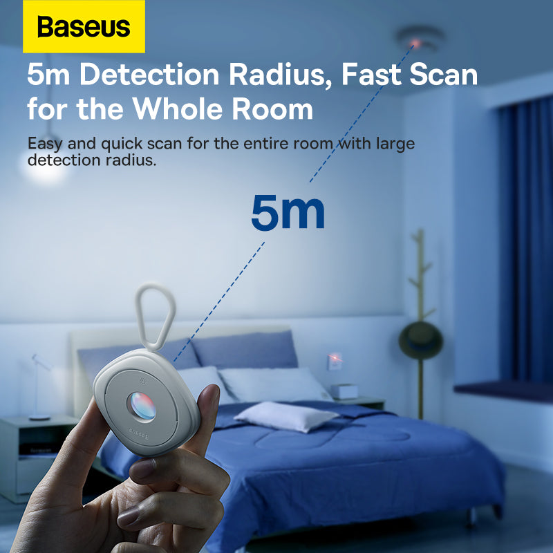 Baseus Heyo-Camera Detector-White (With Simple Charging Cable USB to Type-C 0.3m)