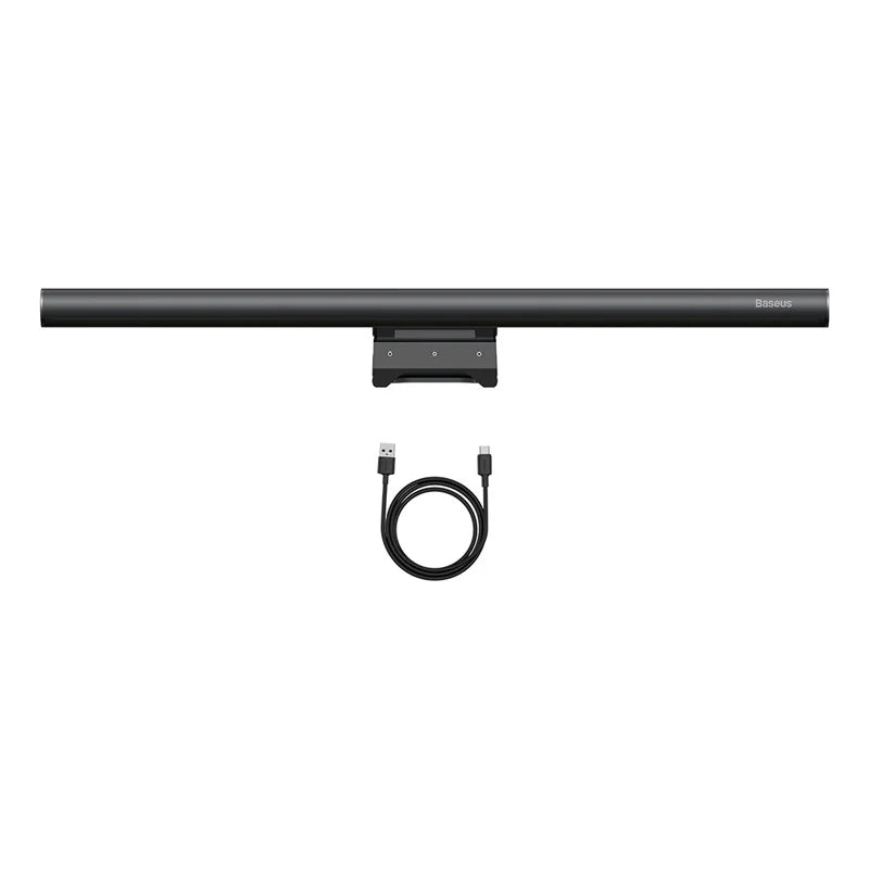 Baseus i-wok2 Series USB Asymmetric Light Source Screen Hanging Light (Youth) Black-DGIW000101- 1