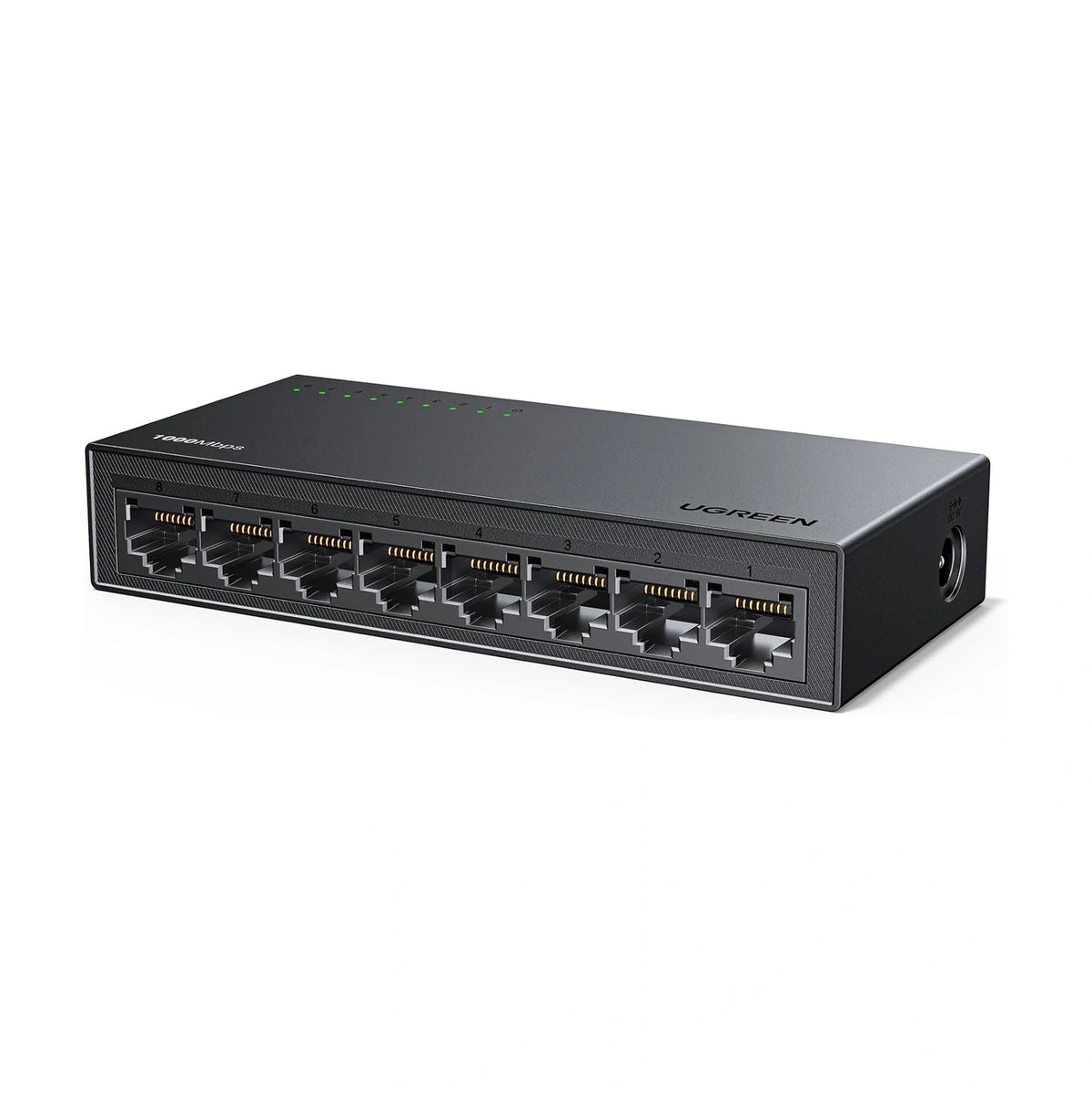 UGREEN 8-Port Gigabit Ethernet Switch PC+ABS Housing – CM834 – 35499UK