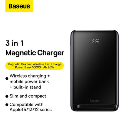 Baseus Bracket Magnetic 20W 10000mAh Wireless Power Bank