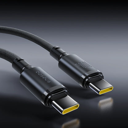 Baseus 2Meter 100W New Braided TYPE-C to TYPE-C Fast Charging Cable