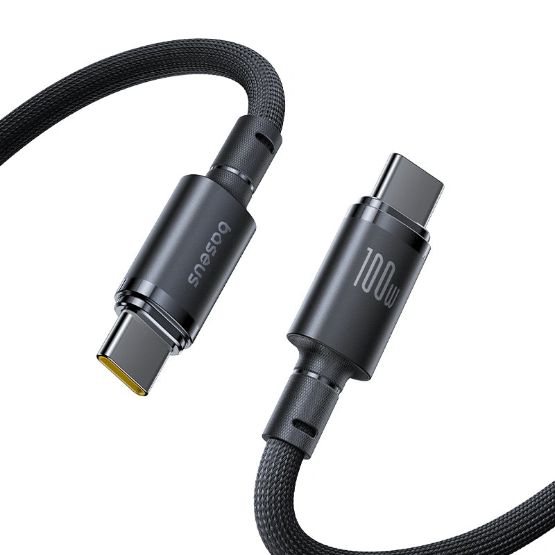 Baseus 2Meter 100W New Braided TYPE-C to TYPE-C Fast Charging Cable