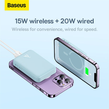 Baseus 10000mAh 20W Magnetic Mini Wireless Power Bank