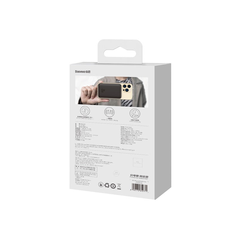Baseus 10000mAh 20W Magnetic Mini Wireless Power Bank