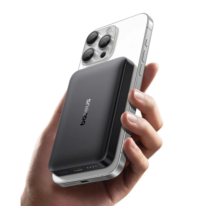 Baseus 10000mAh 22.5W EnerFill FM12 Qi2 Magnetic Power Bank – (Cosmic Black)