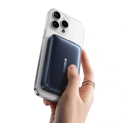 Baseus 10000mAh 45W PicoGo AM61 Qi2.2 Magnetic Power Bank with Built-in Type C Cable