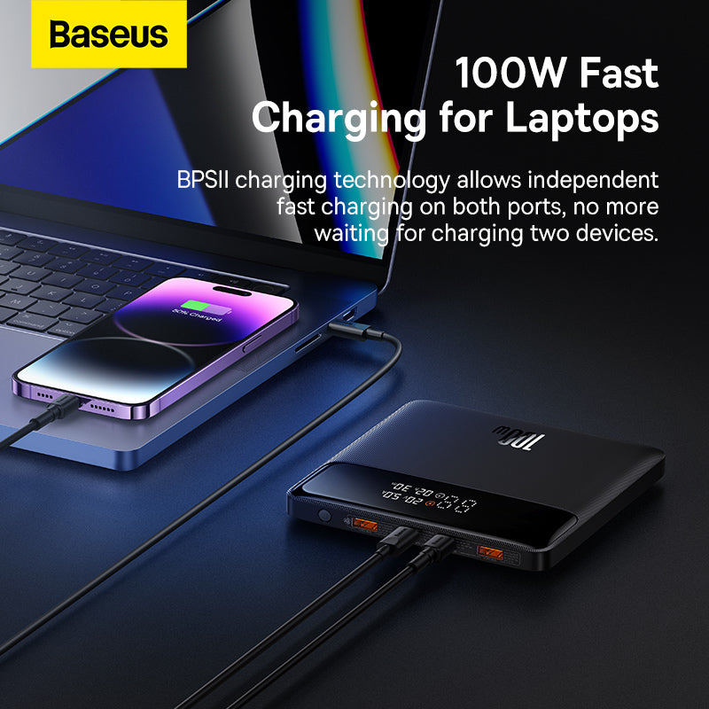 Baseus 20000mAh 100W Blade H1 Power Bank HD Edition