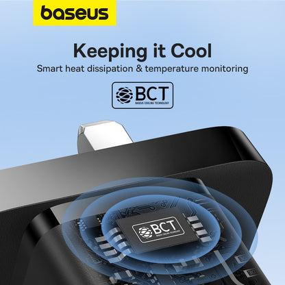 Baseus 20W GaN5 Mini Fast Charger Type-C UK Pin