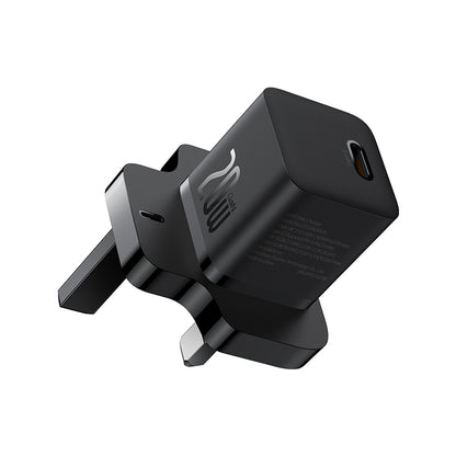 Baseus 20W GaN5 Mini Fast Charger Type-C UK Pin