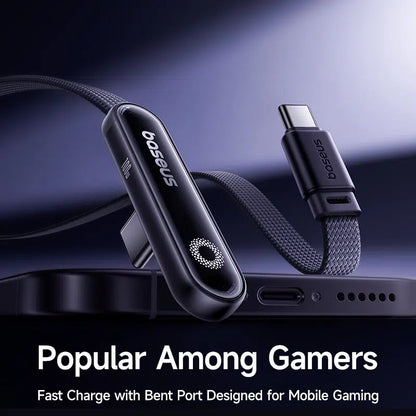 Baseus 2m 100W MVP 3 USB-C to USB-C Fast Charging Cable Cosmic Black