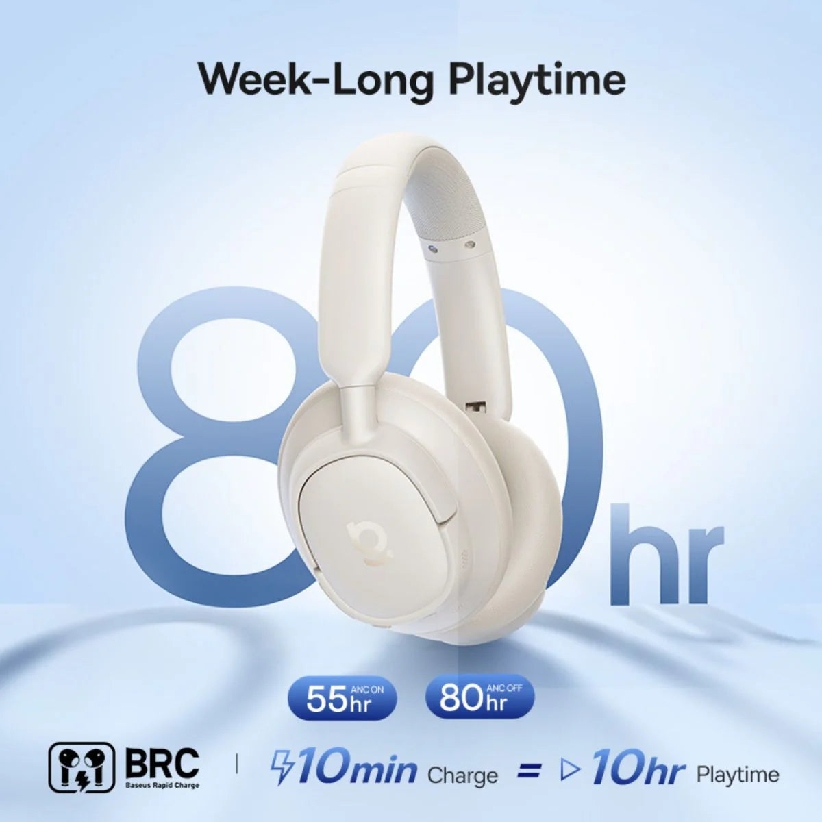 Baseus Bass BH1 NC Adaptive Noise Cancelling Headphones