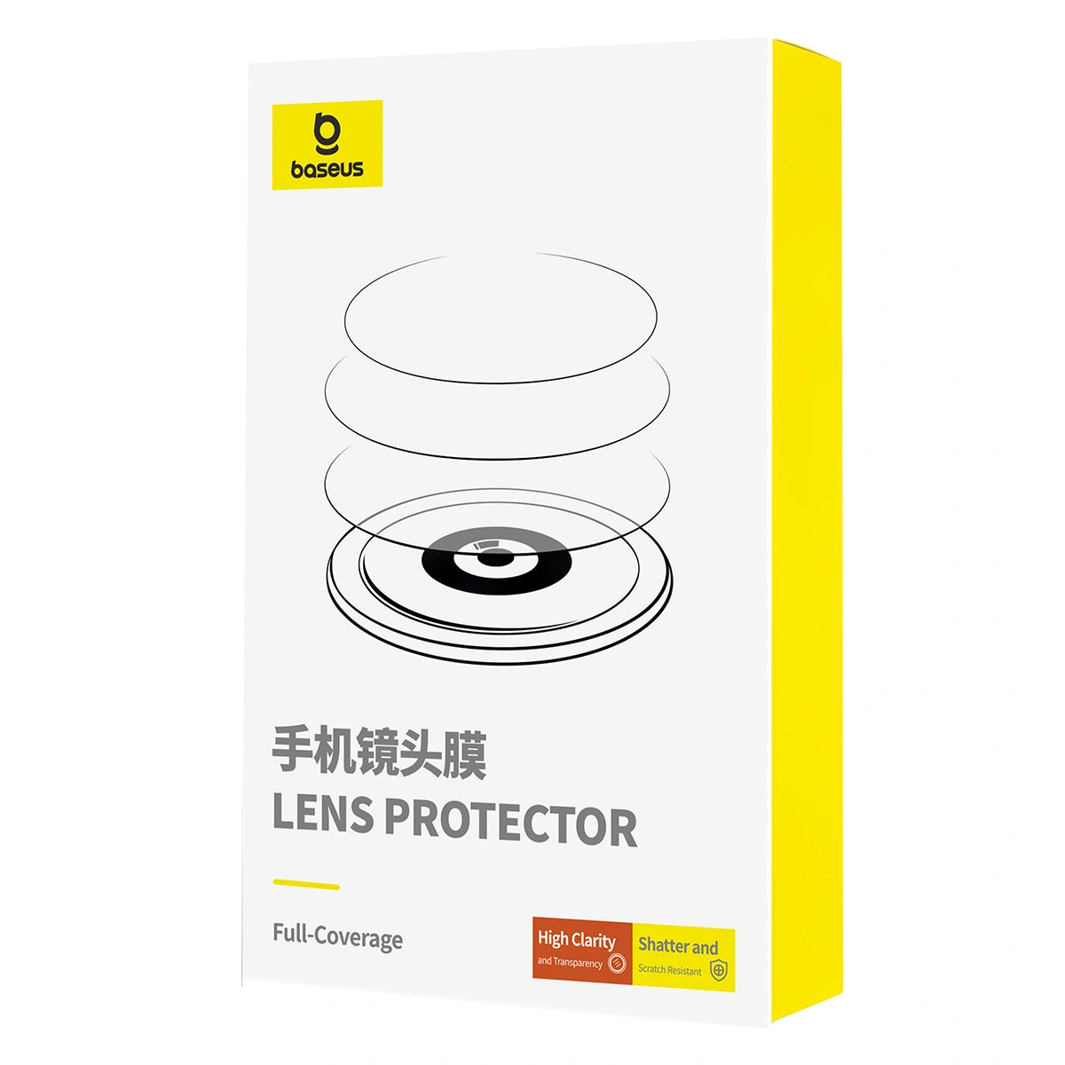 Baseus iPhone 16 Pro / 16 Pro Max Corning Series Glare-Repelling HD Lens Protector