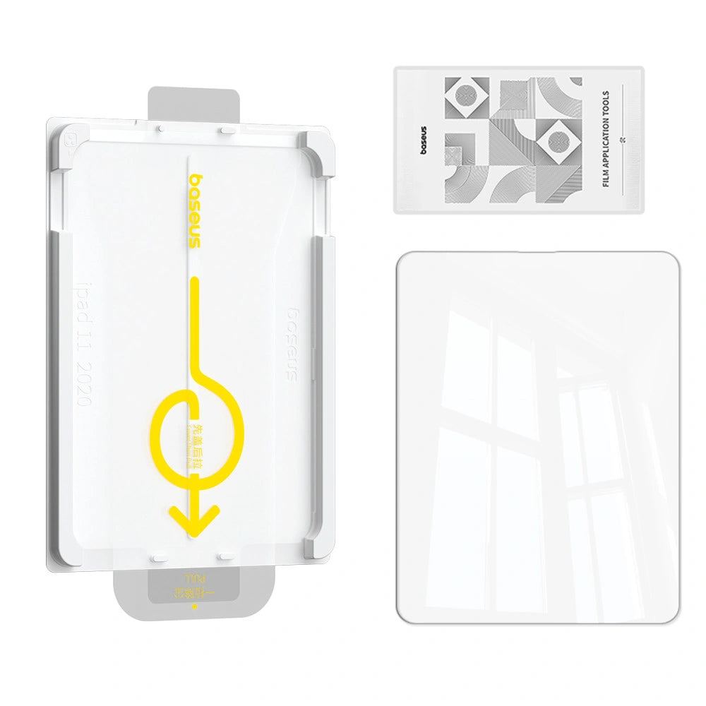 Baseus Crystalline HD Tempered Glass Screen Protector – Clear for 10.9″ iPad 10/11 (2022/2025)