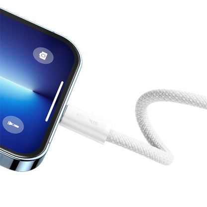 Baseus Dynamic Series 1M Fast Charging Data Cable Type-C to Lightning 20W White