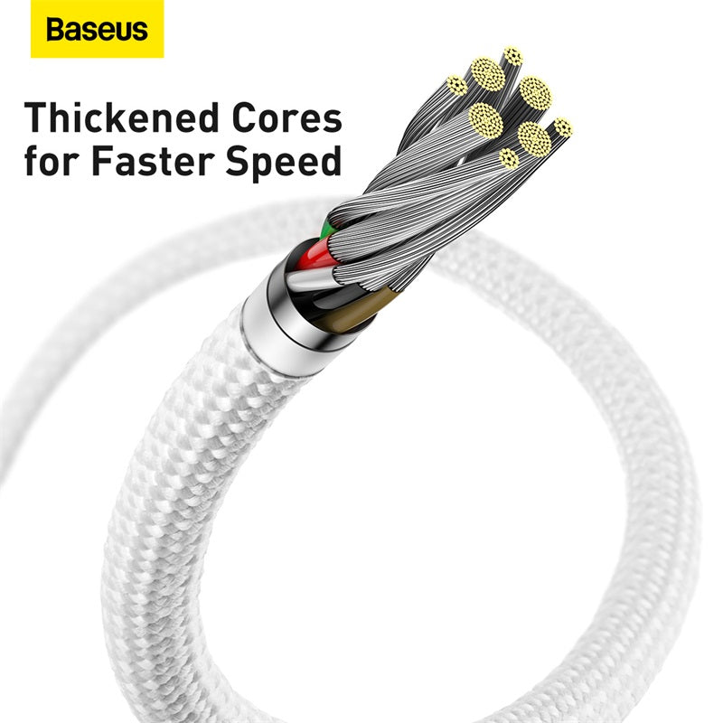 Baseus Dynamic Series 1M Fast Charging Data Cable Type-C to Lightning 20W White