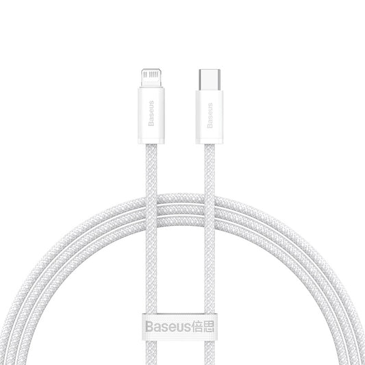 Baseus Dynamic Series 1M Fast Charging Data Cable Type-C to Lightning 20W White