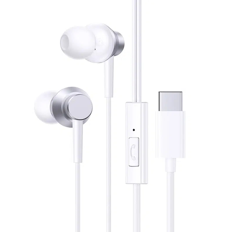 Baseus Encok CZ11 Type-c Wired Earphones (Black / White)