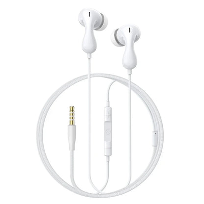 Baseus Encok HZ20 Wired Earphones (Black / White)