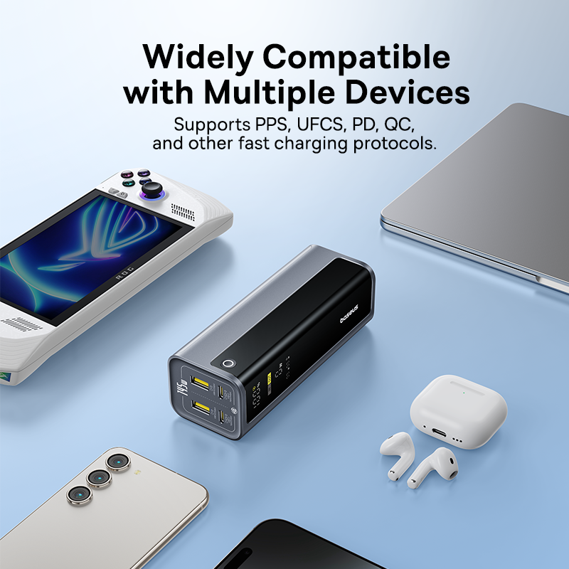 Baseus EnerGeek 20800mAh 145W GP12 Fast Charging Power Bank with Digital Display