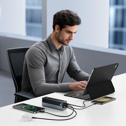 Baseus EnerGeek 20800mAh 145W GP12 Fast Charging Power Bank with Digital Display