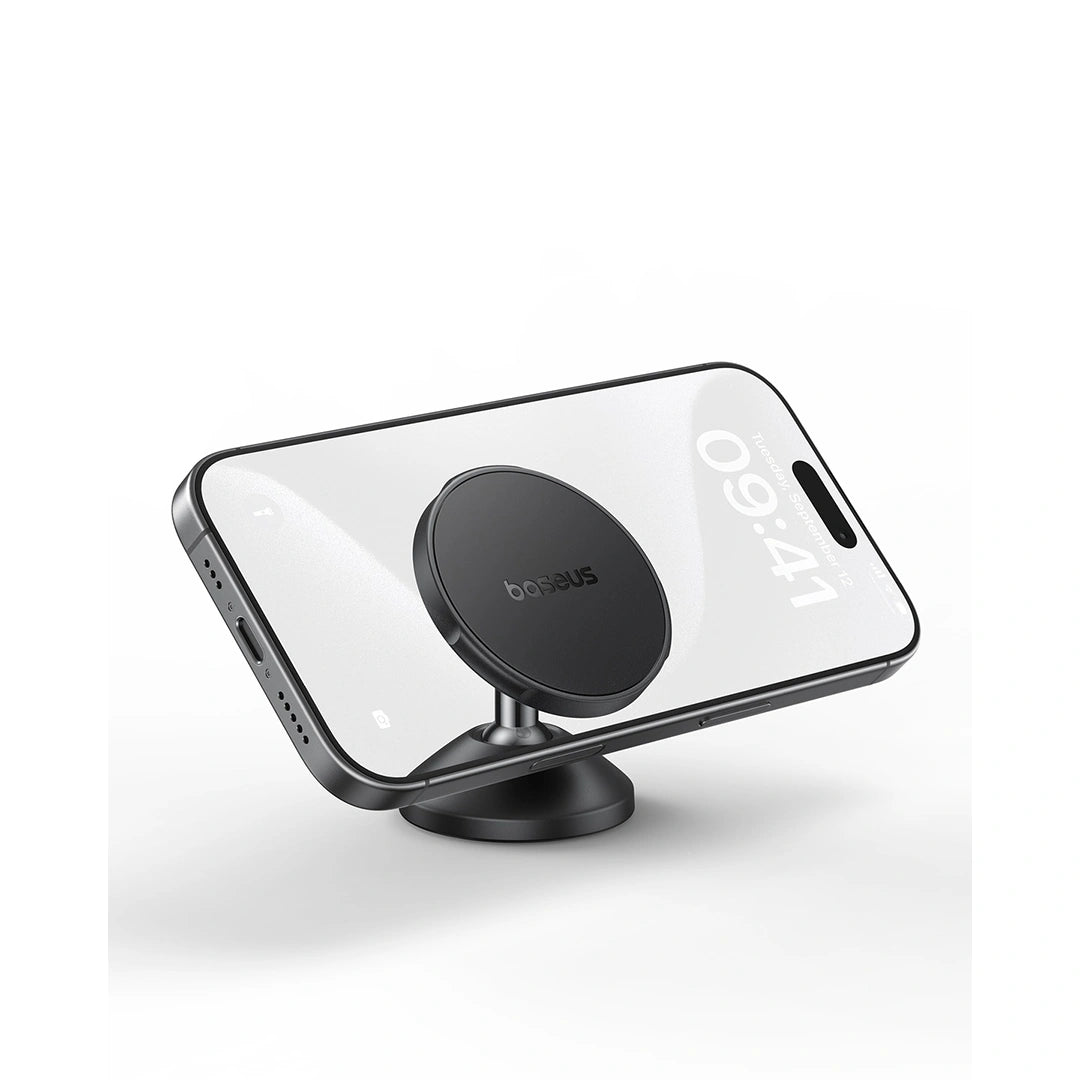 Baseus Go Trip DC1 Small Ears Magnetic Car Mount – Vertical Type (Cosmic Black)