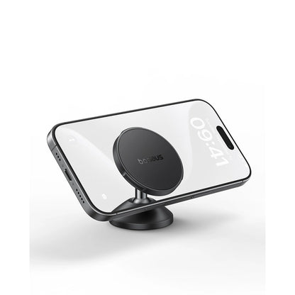 Baseus Go Trip DC1 Small Ears Magnetic Car Mount – Vertical Type (Cosmic Black)