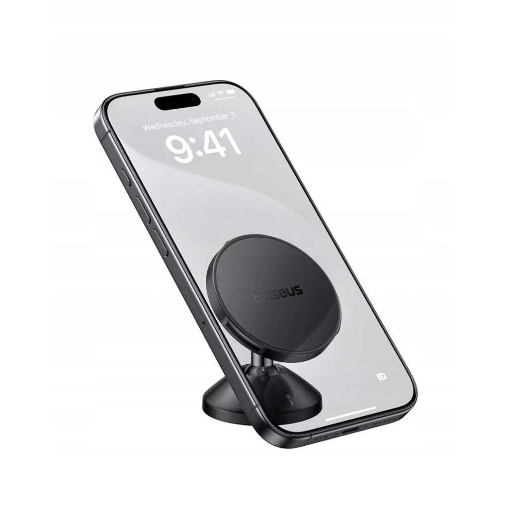 Baseus Go Trip DC1 Small Ears Magnetic Car Mount – Vertical Type (Cosmic Black)