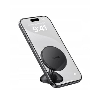 Baseus Go Trip DC1 Small Ears Magnetic Car Mount – Vertical Type (Cosmic Black)