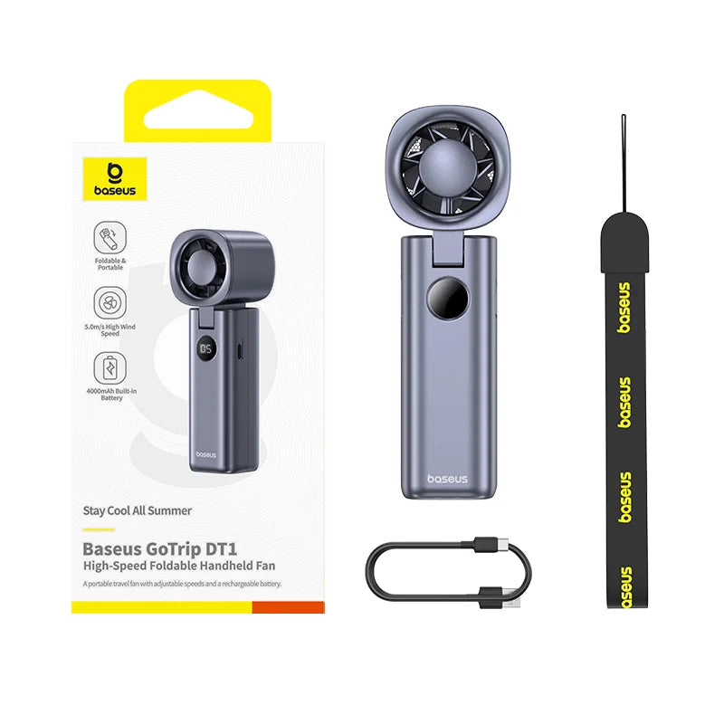 Baseus GoTrip DT1 Handheld Fan – C10272301813‑00
