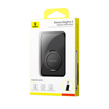 Baseus MagPro 3 Magnetic Wallet Stand Cosmic Black