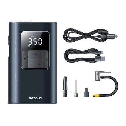 Baseus PrimeTrip VA1 Wired and Wireless 2-in-1 Tire Inflator Cosmic Black