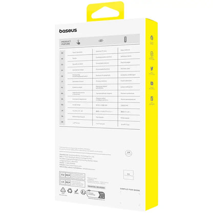 Baseus Iphone 15 Pro Max Sapphire Series Easy Stick-on HD Tempered-Glass Screen Protector