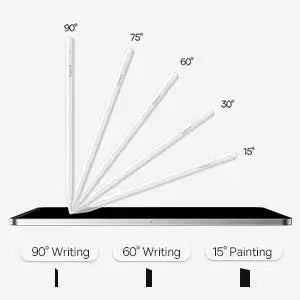 Baseus Smooth Writing 2 Series Dual Charging Stylus Active Wired and Wireless Version – Moon White