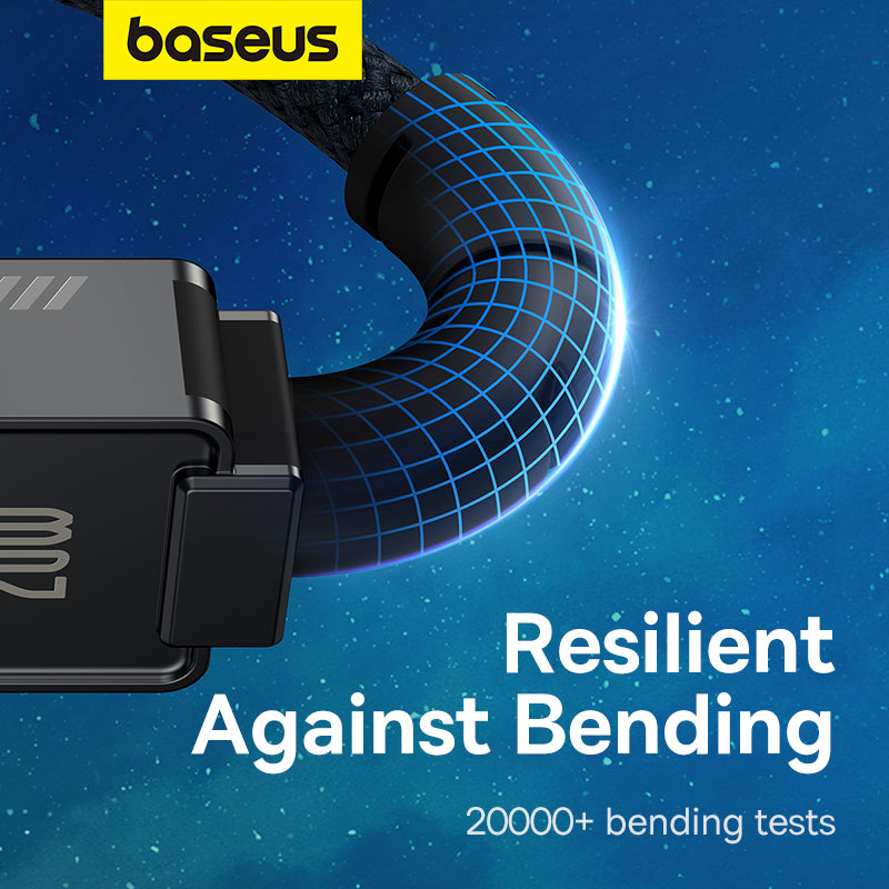 Baseus Unbreakable Series  Type-C to Lightning Fast Charging Cable (1m / 2m)
