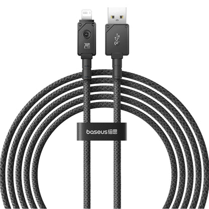 Baseus Unbreakable Series USB to Lightning Metal Data Cable (1m / 2m)