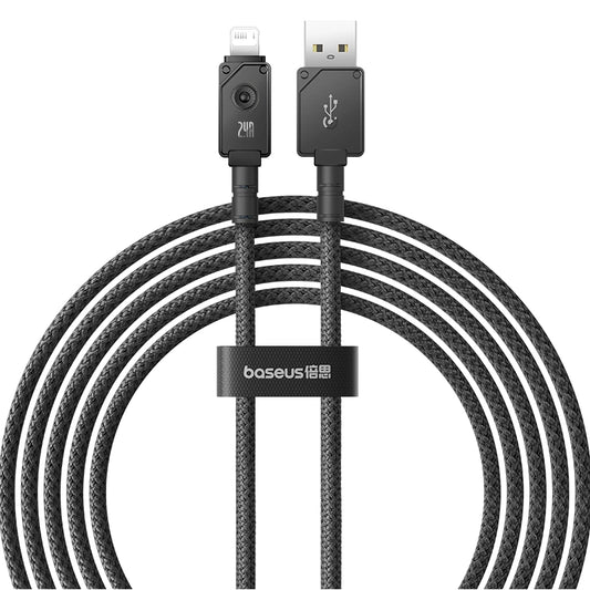 Baseus Unbreakable Series USB to Lightning Metal Data Cable (1m / 2m)