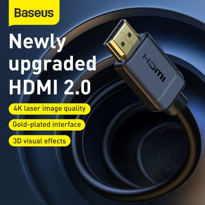 Baseus High definition Series 2 Meter HDMI To HDMI Cable