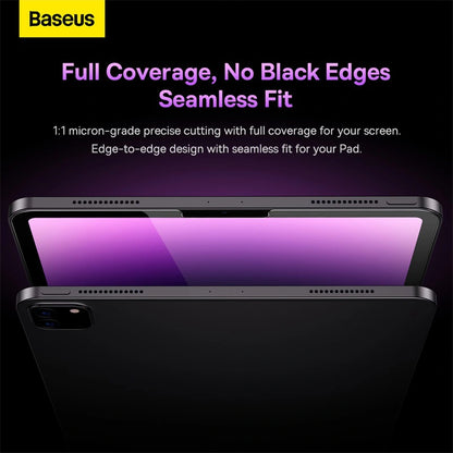Baseus iPad Pro/Air3 10.5″ / iPad 7/8/9 10.2″ Crystal Series HD Tempered Glass Screen Protector