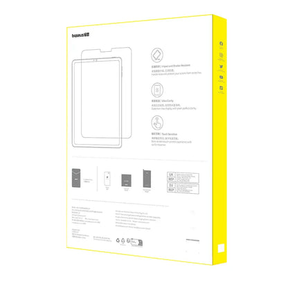 Baseus iPad Pro (2024) 11” Clear Crystal Blue Light Blocking Tempered Glass Screen Protector
